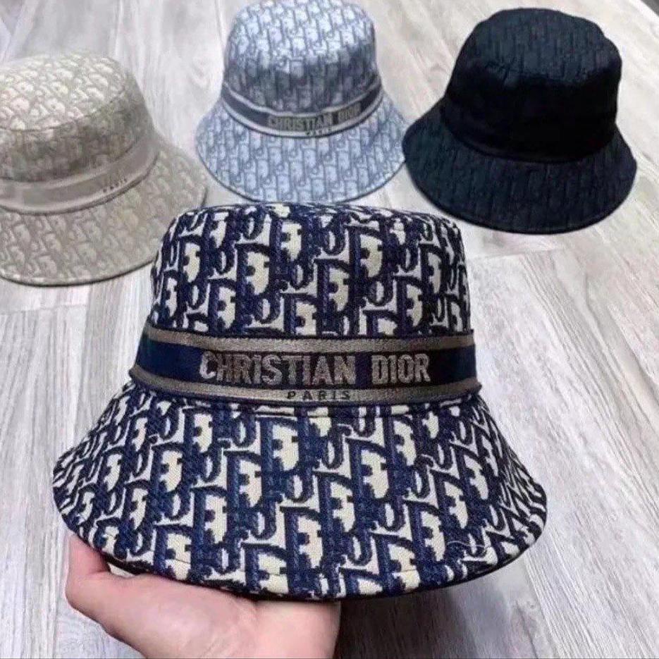 [PRODUK FATDB] Topi Impor BUCKET HAT DEWASA WANITA PRIA motif Cristian Dior Best Seller Topi Bucket 