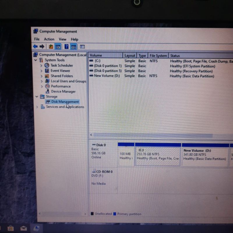 Laptop Acer Aspire 4755 Cor i5 Ram 6GB HDD 640GB HDD Vga Nvdia Geforce GT 540M 2GB windows 10