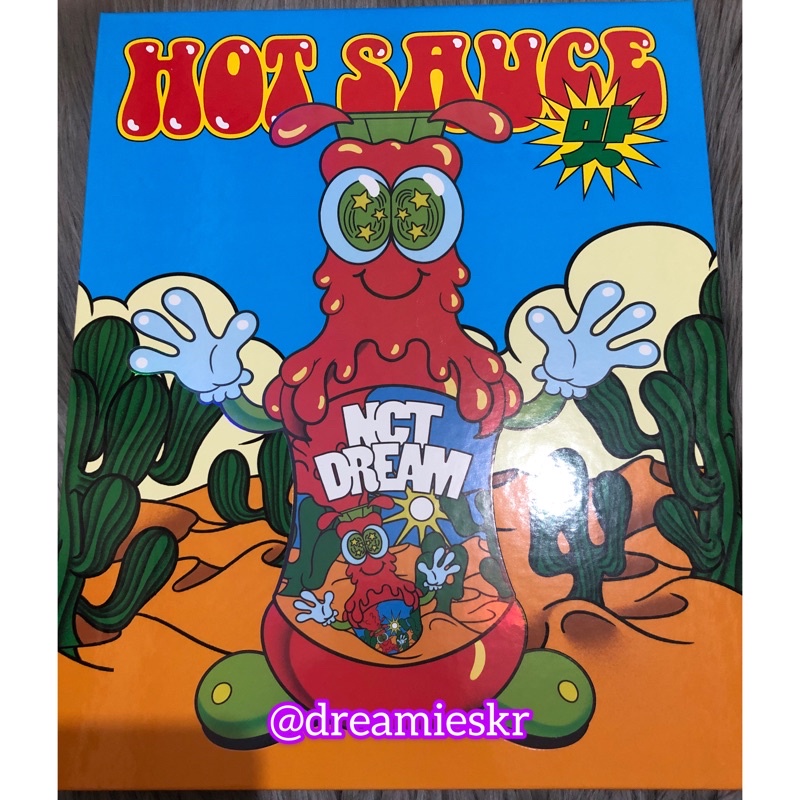 NCT DREAM HOT SAUCE MD MERCH BINDER ONLY JENO JAEMIN CHENLE JISUNG RENJUN MARK HAECHAN