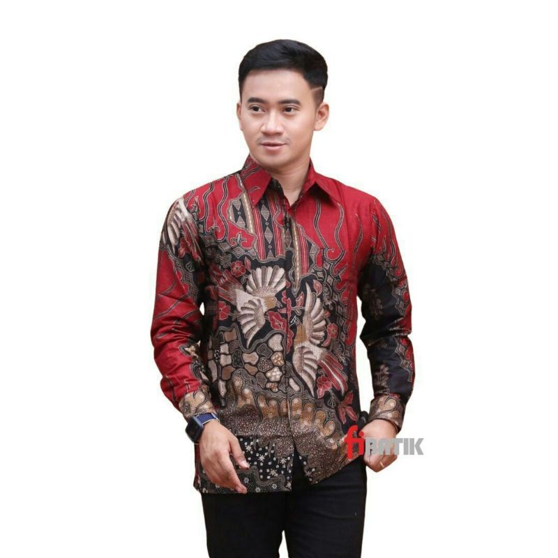 Batik kemejan pria batiknusantara batiksolo batikpekalongan batikseragam batikmodern