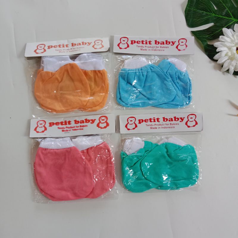 Lusinan 12 PCS Kantong Bayi Tangan Dan Kaki