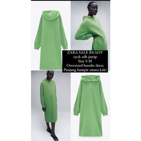 ZARA HOODIE DRESS