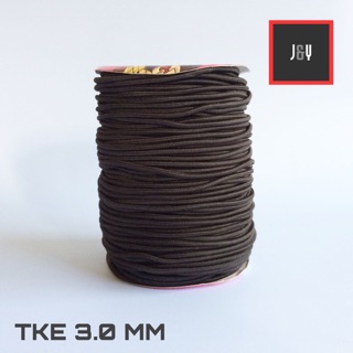 Tali kur karet  elastis diameter 3 0 mm hitam  Shopee  