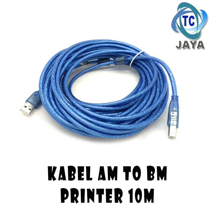 Kabel Printer USB 2.0 AM-BM 10M