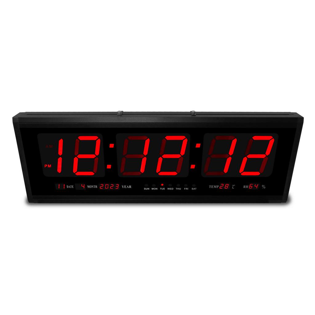 Jam dinding Meja LED digital HG-2368 HG 2368 HG2368 RED Jumbo