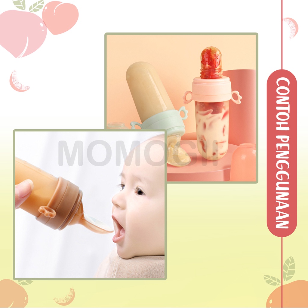 Botol Sendok Makan Bayi 3 Dot MOMOGII-5