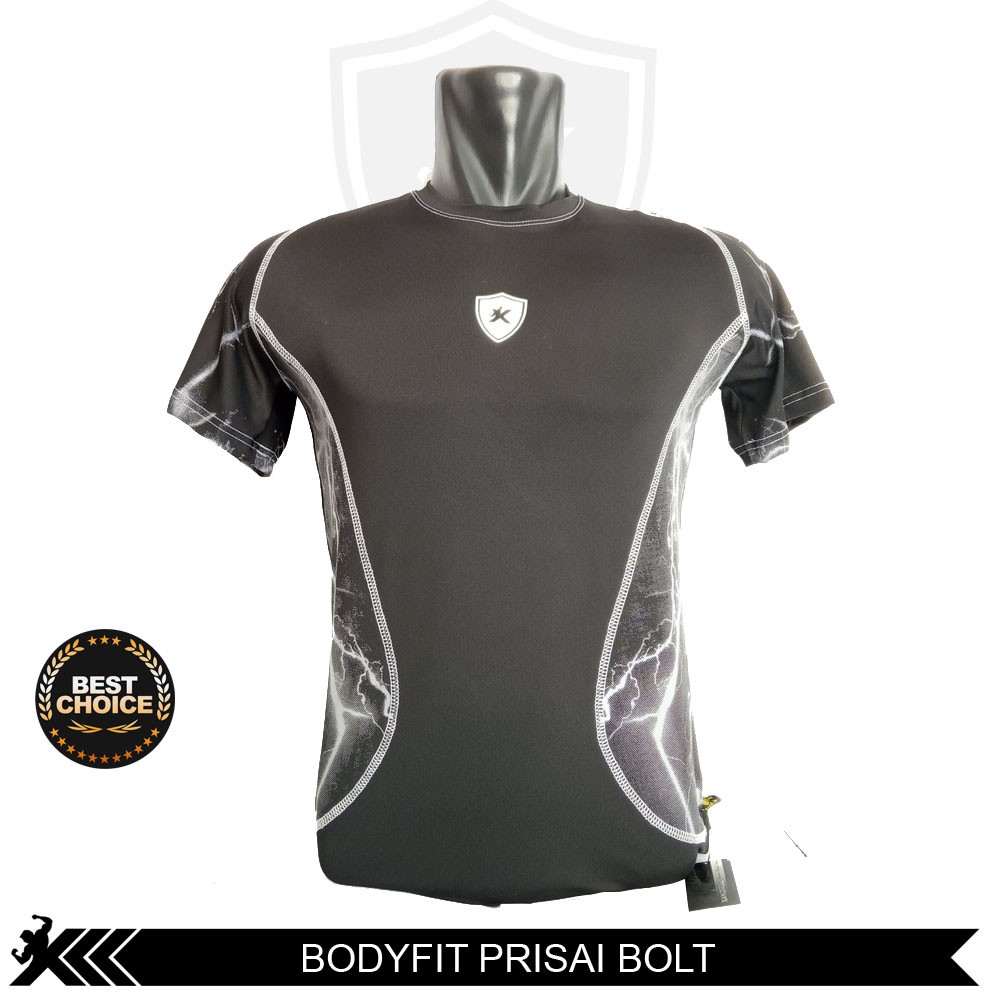 KAOS PRIA COWOK GYM FITNESS LYCRA