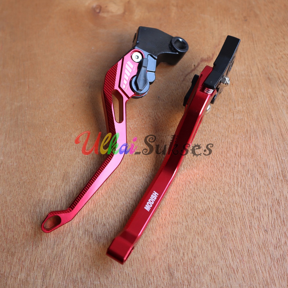 Variasi Aksesoris Motor Handle Rem 1Set Vixion - Handle Brake Kiri Kanan Setelan Full CNC Murah