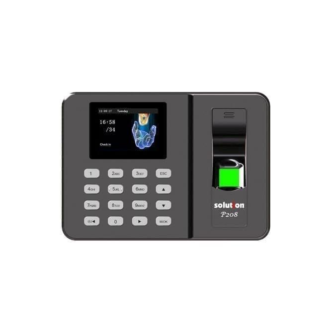 Mesin Absen Solution P 208 / Finger Print / Mesin Absensi P208