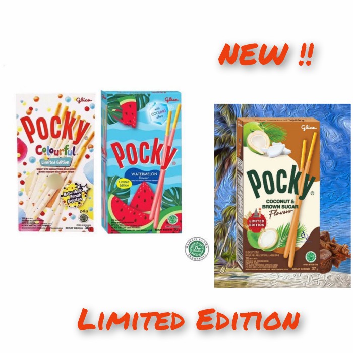 

504Oekho Glico Pocky Stick Biscuit 45 Gr - Coklat 6J477iyfi