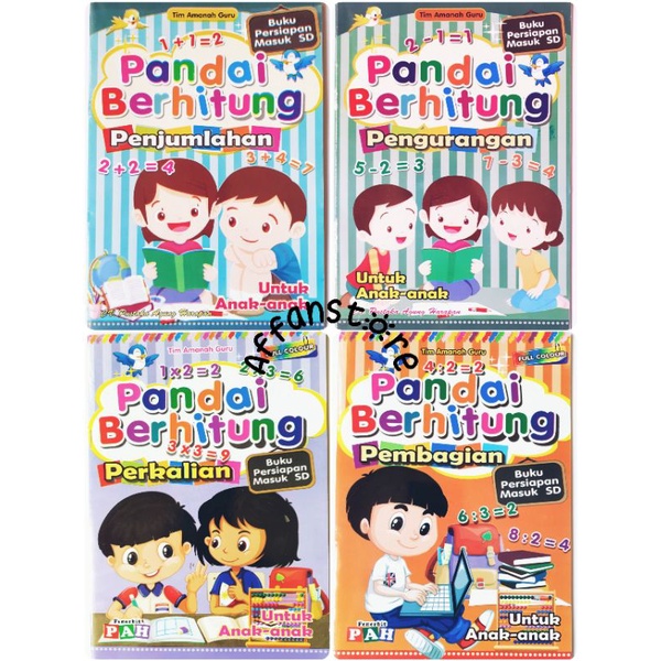 Buku Anak Tk Sd Penjumlahan Dan Pengurangan Untuk Anak Shopee Indonesia