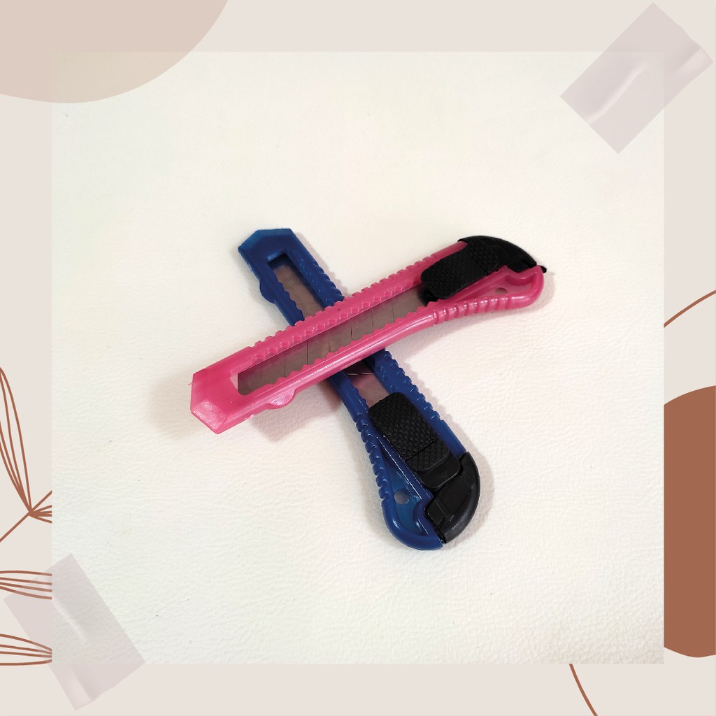 

Cutter Renteng Transparan Besar Murah / Cutter Knife