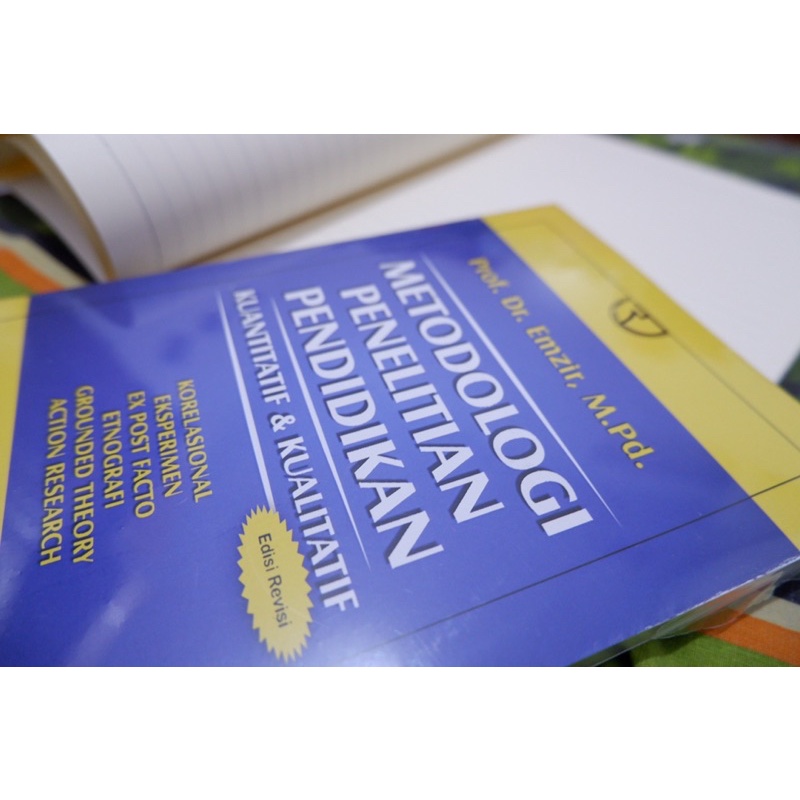 

[New] Buku Metodologi Penelitian Pendidikan Kuantitatif & Kualitatif Prof. Dr. Emzir, M.Pd.