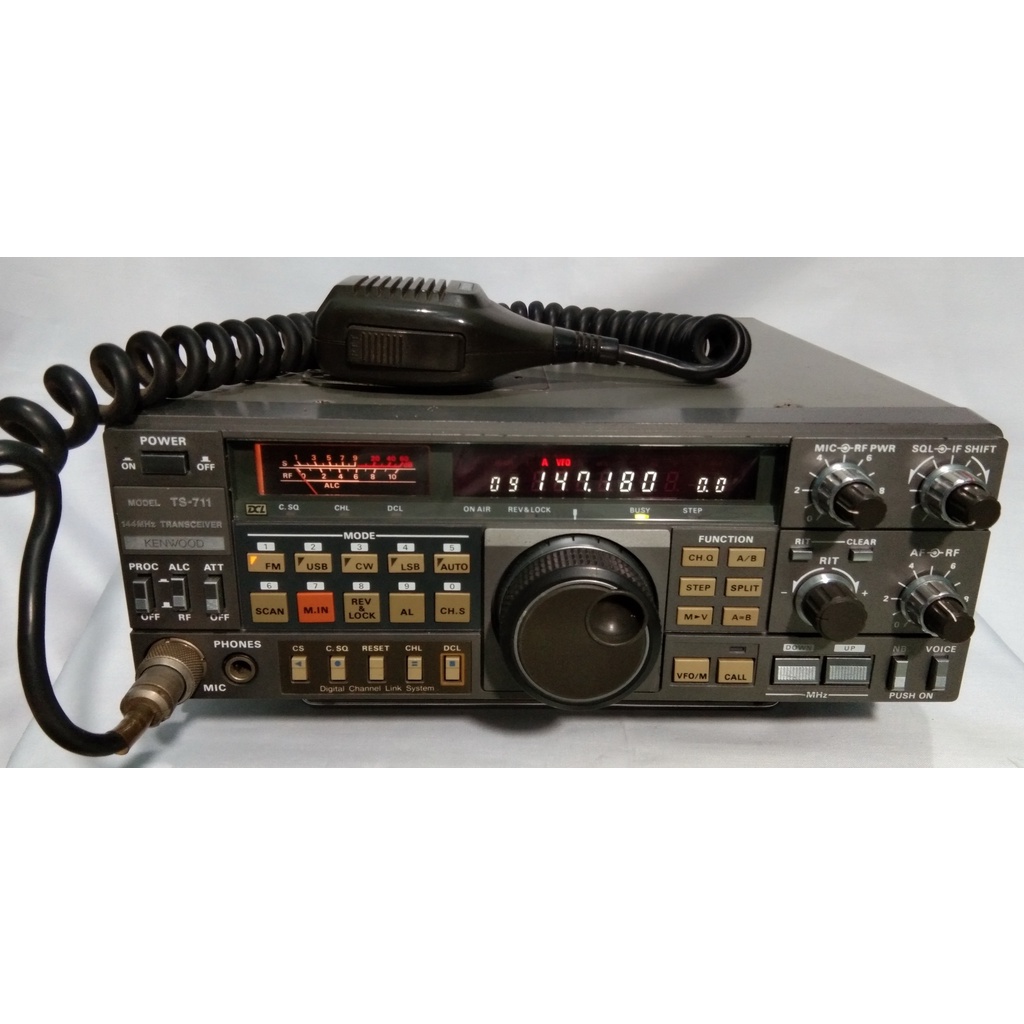 RIG Kenwood TS 711 VHF Radio Legend - Jadul - Colector