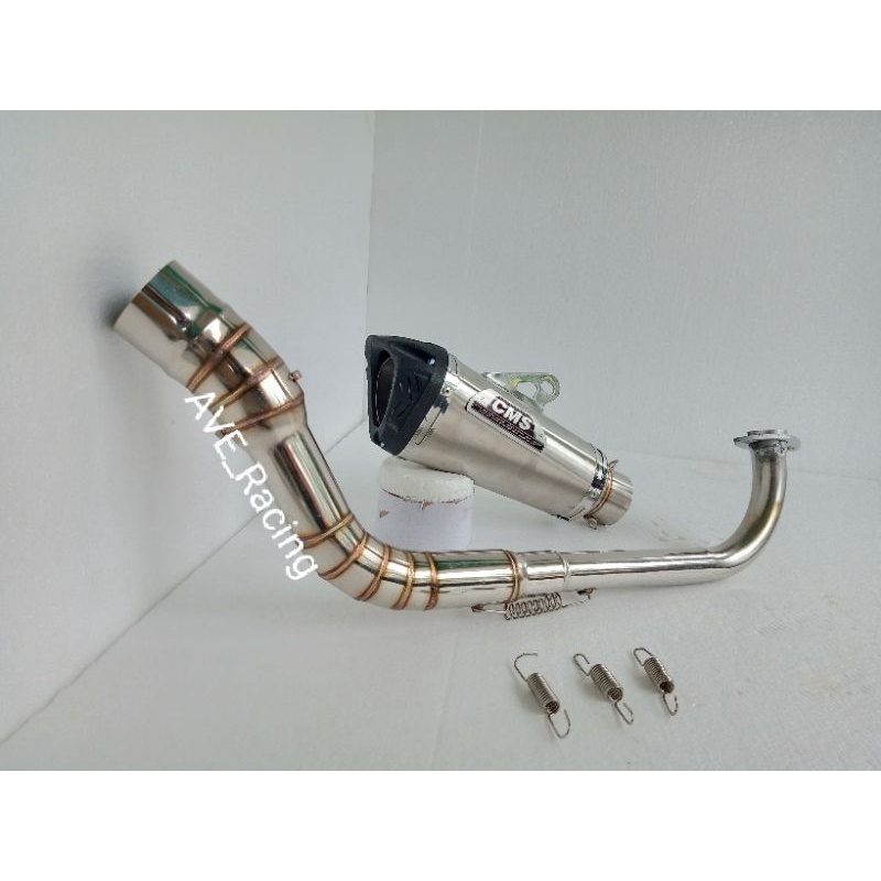 Knalpot racing CMS buat Beat fi, Beat Karbu, dll