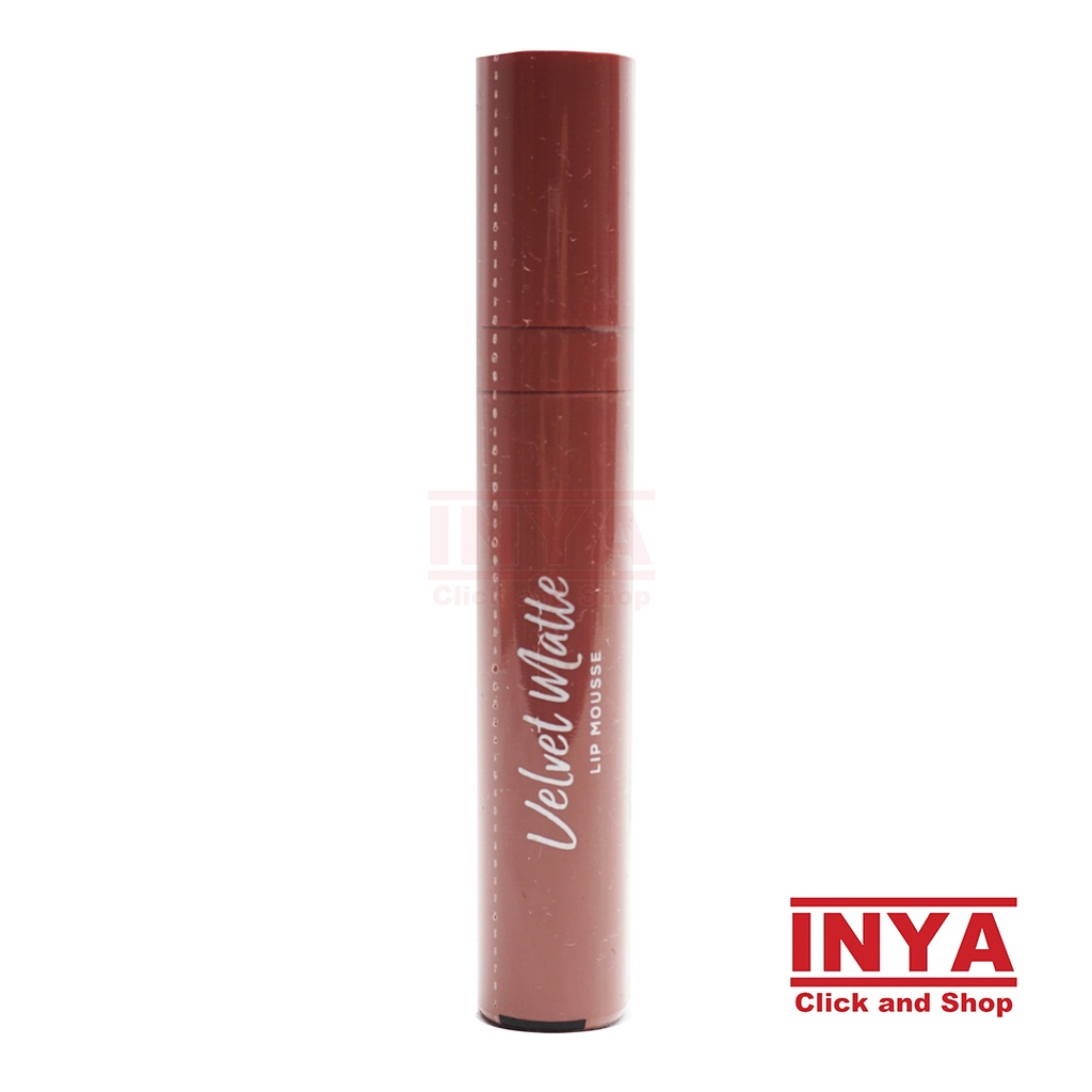 WARDAH COLORFIT VELVET MATTE LIP MOUSSE 10 LIVELY CORAL 4gr