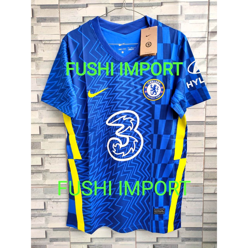 HQ JERSEY BOLA CHELSEAA HOME 2021-2022 GO HIGH QUALITY IMPORT