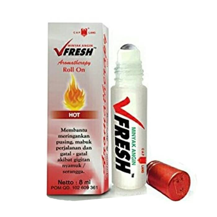 VFRESH MINYAK ANGIN - FRESHCARE AROMATHERAPY ROLL ON BPOM ORIGINAL 8ML