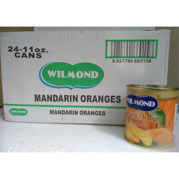 

Kalengbuah- Mandarin Orange ( Jeruk Kaleng ) 312G X 24 (Grosir) Wilmond Brand -Buah-Kaleng.