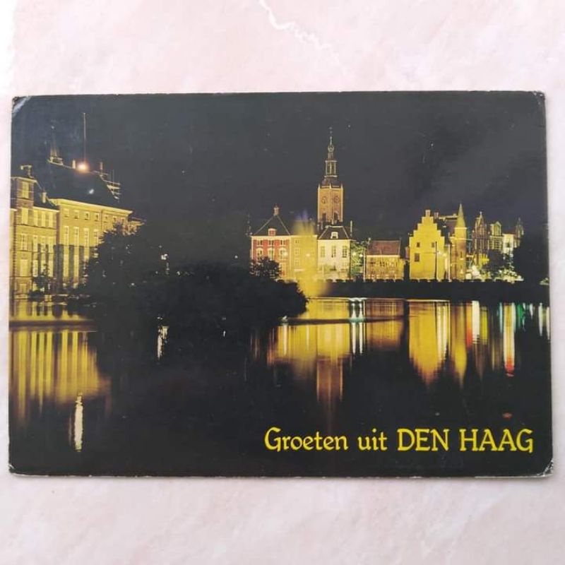 

Kartu Pos Jadul Lawas Den Haag Holland 1986 Nederland - Indonesia
