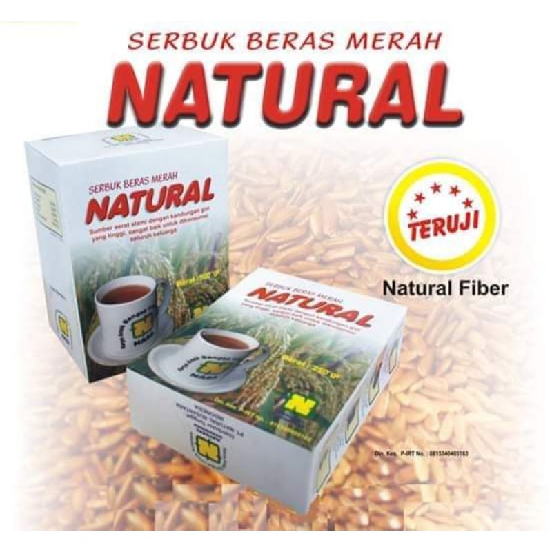 

SERBUK BERAS MERAH NATURAL