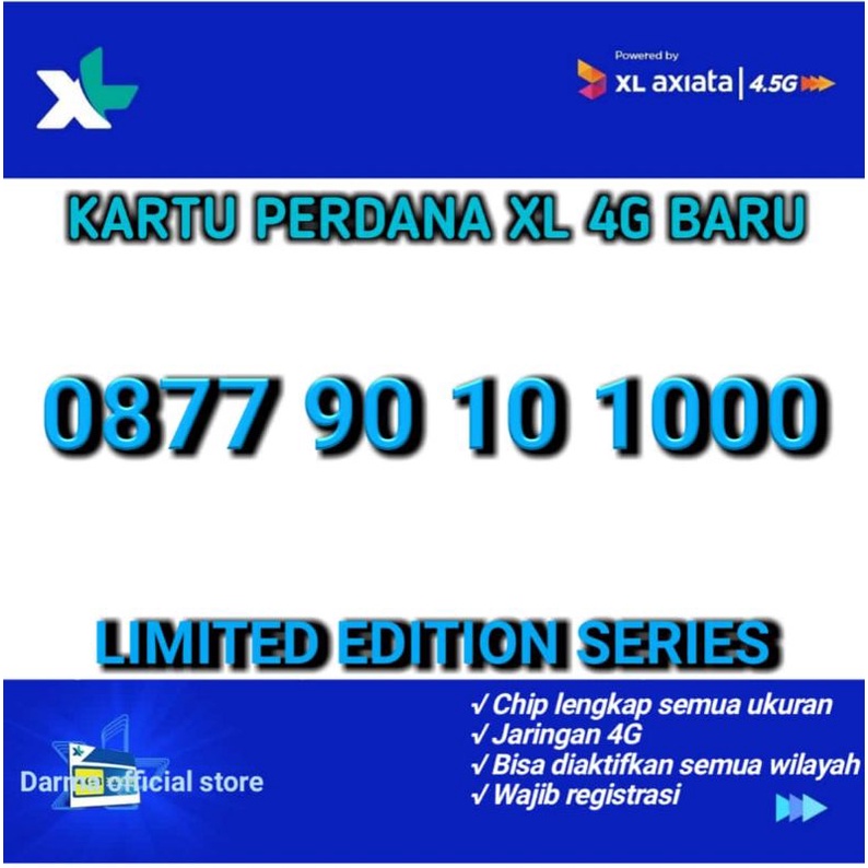 NOMOR CANTIK XL MEWAH KARTU PERDANA XL CANTIK ISTIMEWA