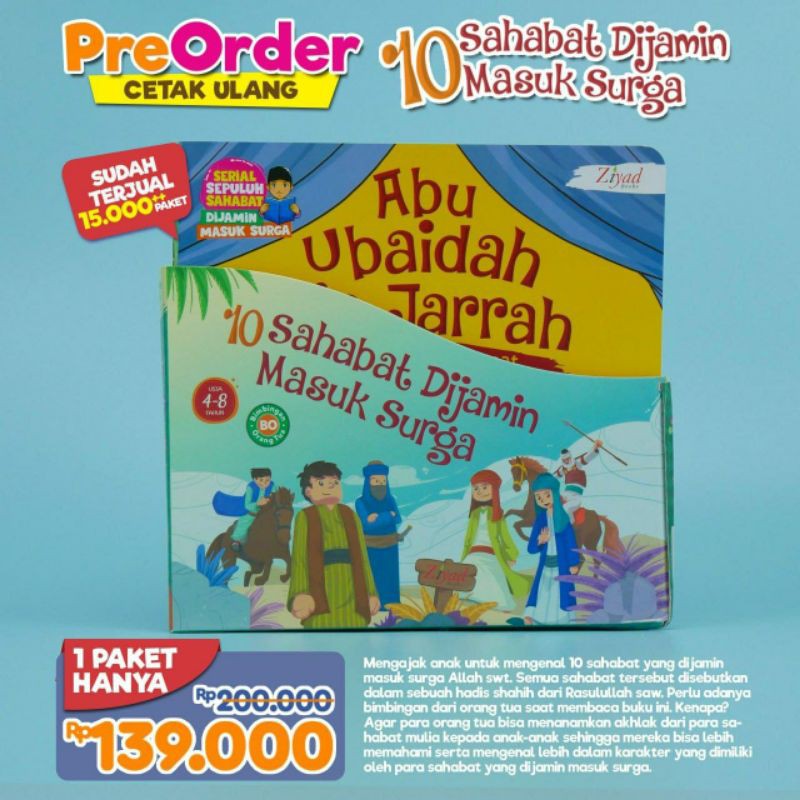 10 Sahabat Dijamin Masuk Surga