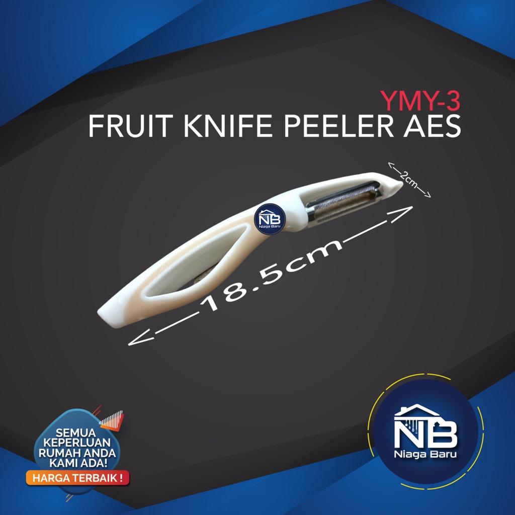 Fruit Knife Peeler alat kupas pengupas kulit buah dan sayur Merk AES