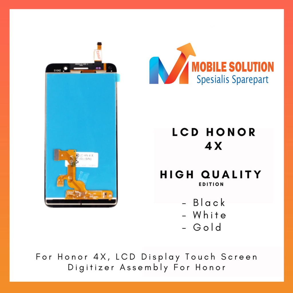 Gorosir LCD Honor 4x Fullse ORIGINAL 100% Touchscreen - Garansi 1 Bulan Packing Dus + Full Buble