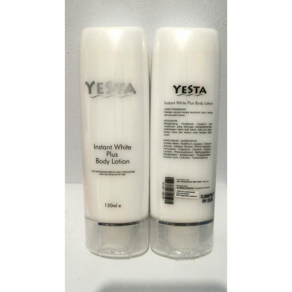 Perawatan Kulit/ Yesta Instant White Plus Body Lotion 150Ml