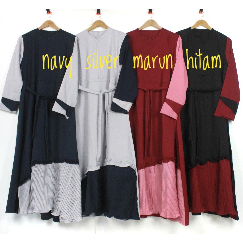 MAXIDRESS PLISKET DIANDRA syari