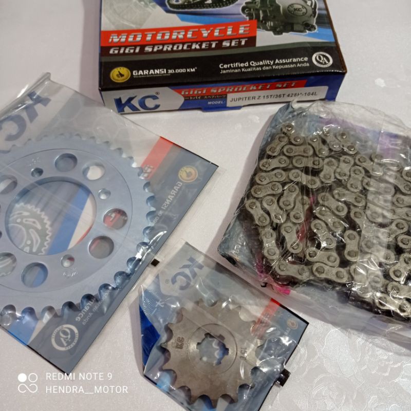 PROMO CHAINKIT SSS JUPITER Z GIR PAKET KOMPLIT (JAMINAN MURAH) TERMURAH