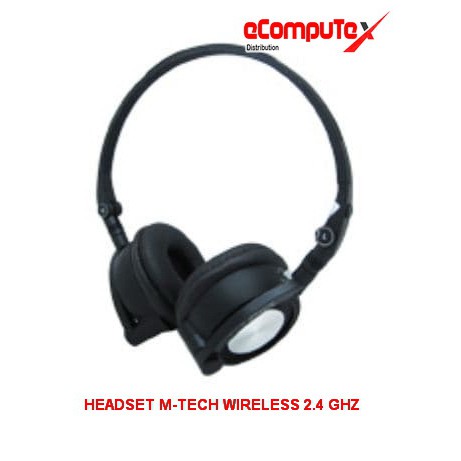 HEADSET M-TECH WIRELESS 2.4 GHZ - X SERIES NEW