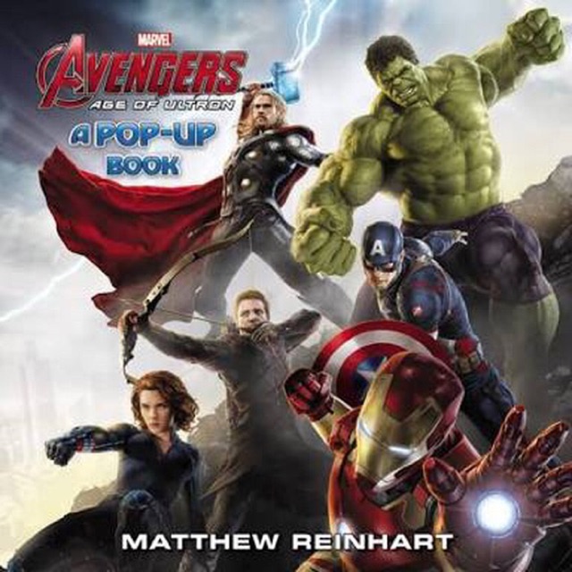 Marvel Avengers Age of Ultron A Pop Up Book by Matthew Reinhart