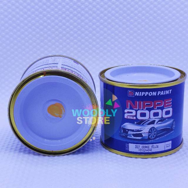 

NIPPE 2000 NIPPON PAINT YELLOW ORANGE CAT MOBIL CAT BESI BODY 200ml