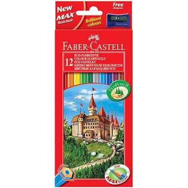 

FABER CASTELL PENSIL 12WARNA PANJANG