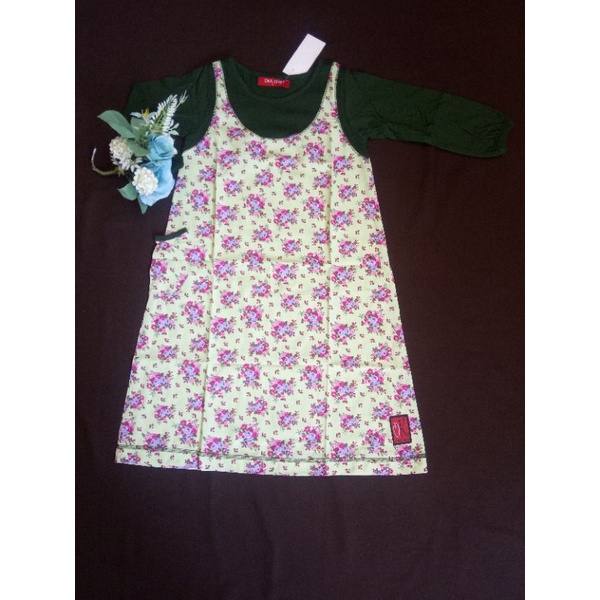 Gamis anak baju anak dress anak baju muslim anak perempuan Oka oke size 4th