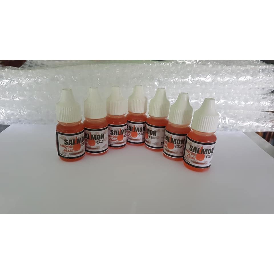 Minyak Ikan Salmon / Minyak Salmon Murni 15 ML Buat Umpan Ikan