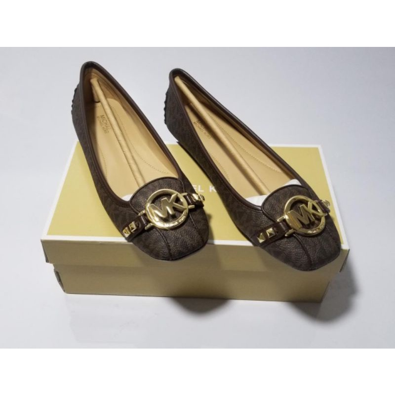 Sepatu Wanita MK Original Fulton Shoes Studded Sign Brown