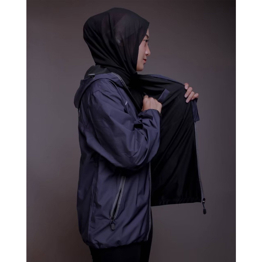 BIG SIZE JUMBO JAKET PARASIT WANITA ANTI AIR KREATOR APPAREL