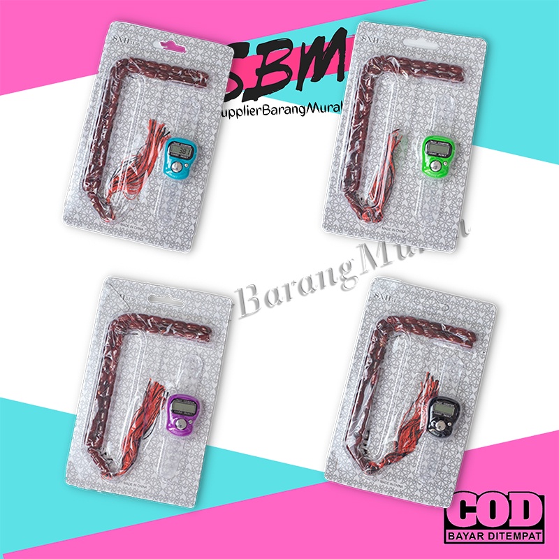 Tasbih Digital dan Gelang Tasbih Set 2in1 FS1279