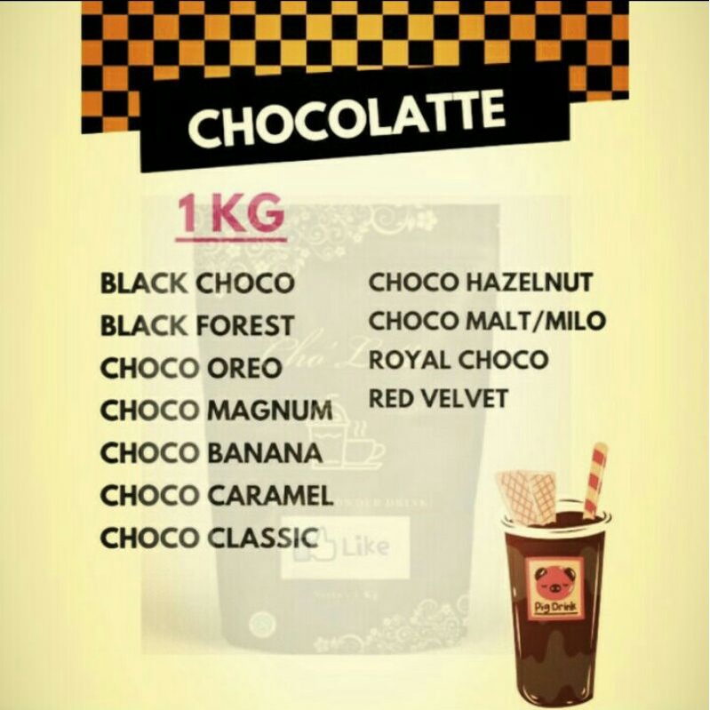 

PROMO BUBUK Minuman Ecolatte Rasa Varian Chocolatte Kemasan 500gr