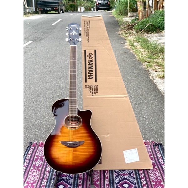 GITAR ORIGINAL YAMAHA APX600FM | APX 600 FM AKUSTIK ELEKTRIK
