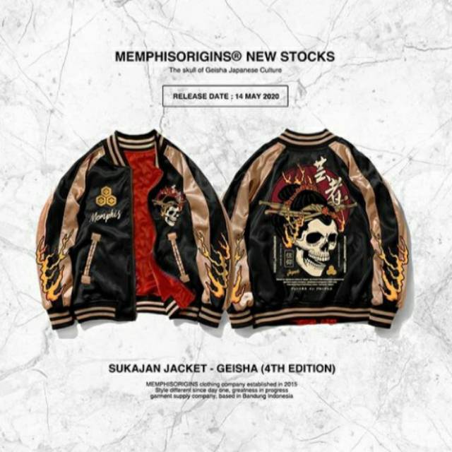 RREADY Sukajan memphis geisha limited stock