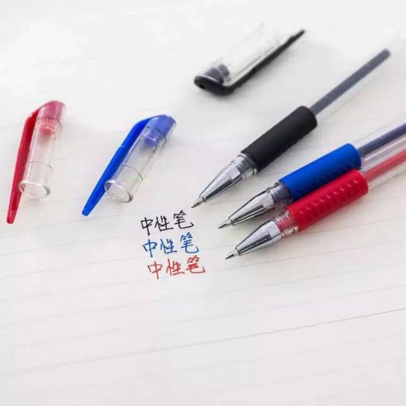 

Pulpen Gel Fill Big Hitam Biru Merah Lancar 0,5mm Bagus Murah II APRIADI AKSESORIS II