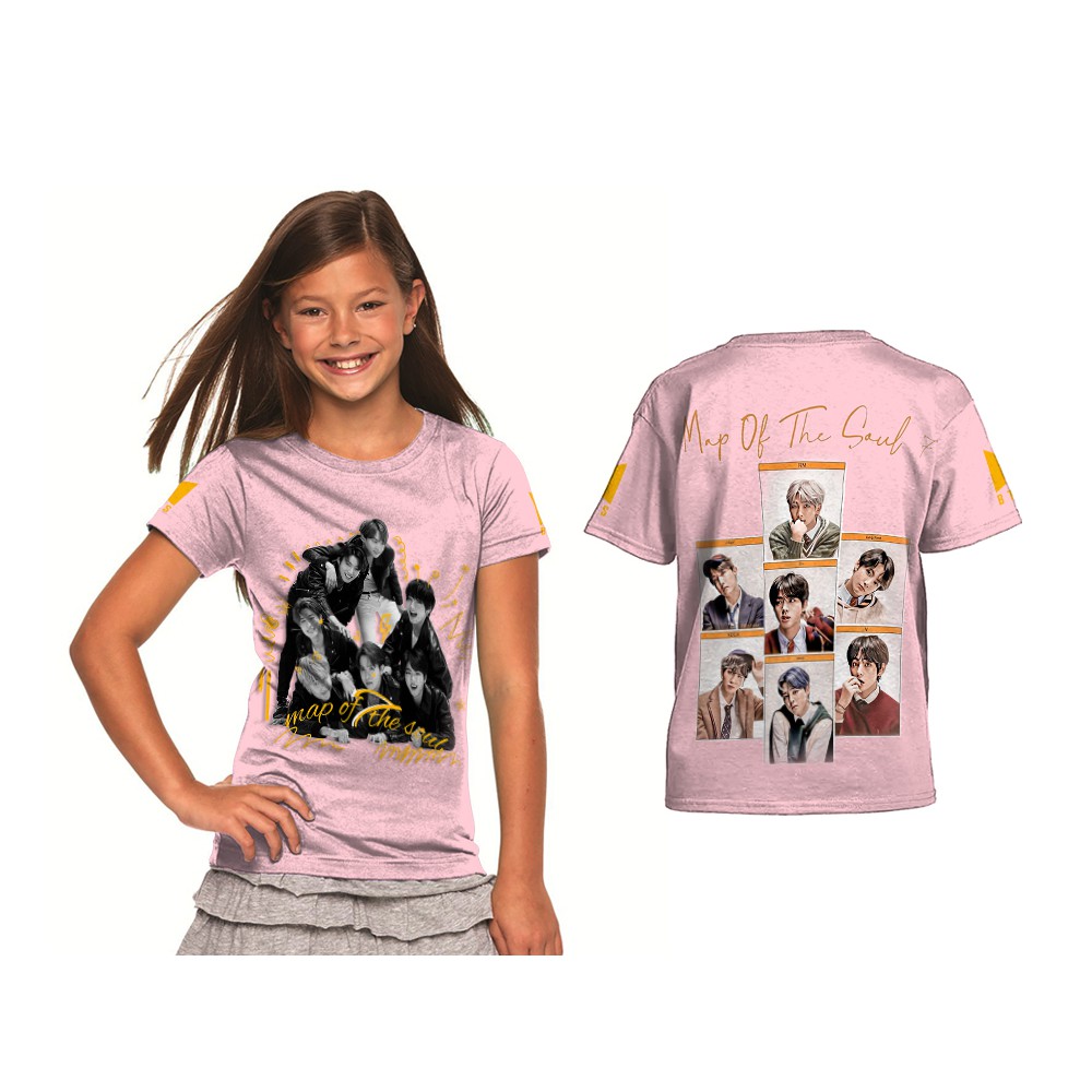 2S5 - Kaos Baju T-shirt Anak BTS Map Of The Soul 7 Concept 4 Fullprint Custom