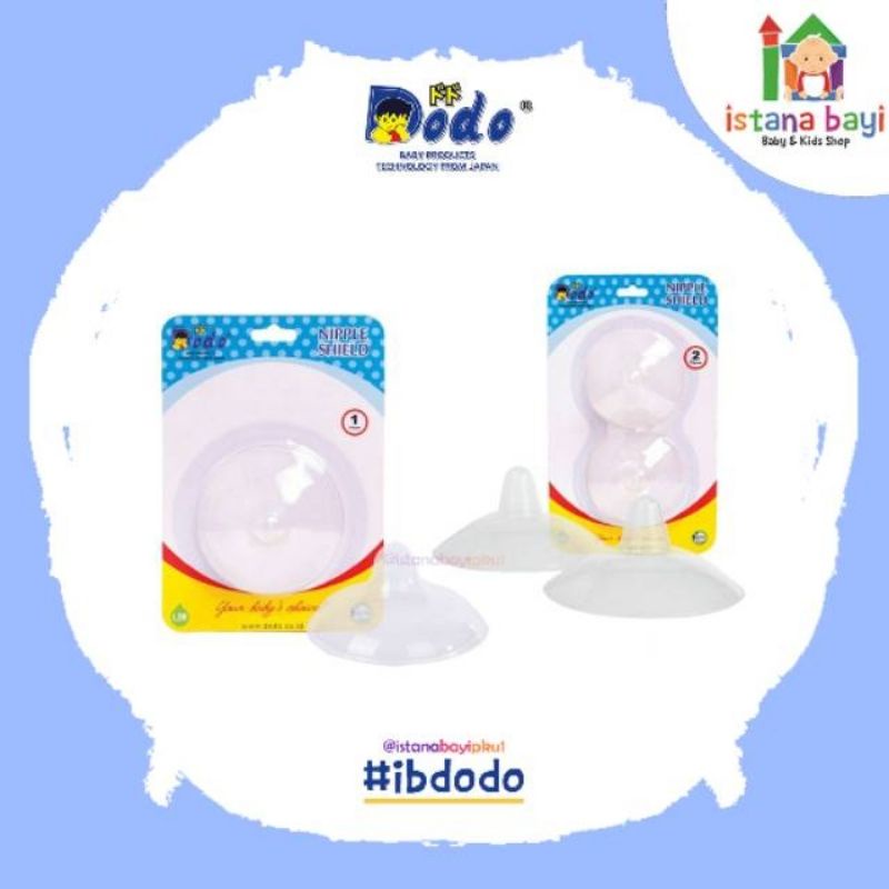 0Dodo Nipple Shield (Penyambung Puting/ Puting sambung ) DAC014