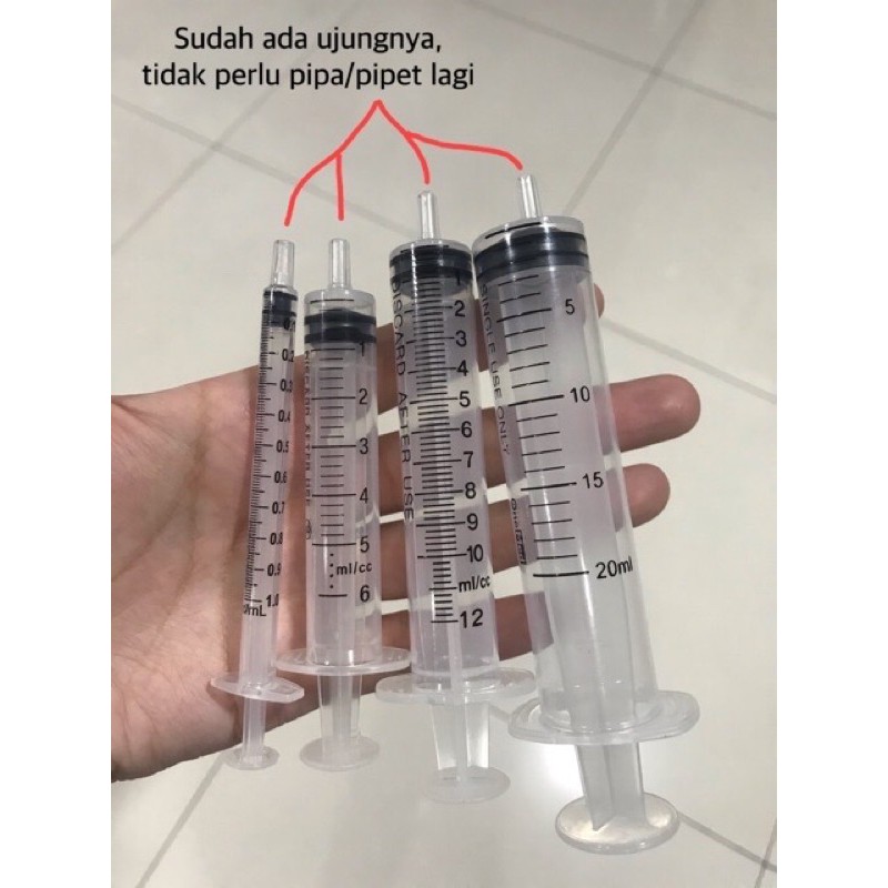 EXOTICGOODS HAND FEEDER ALAT BANTU MAKAN SPUIT TANPA JARUM SYRINGE TANPA JARUM PIPET MAKAN HEWAN JARUM SUNTIK