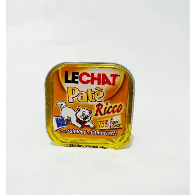 

Lechat ricco salmon/shrimp liver 100g