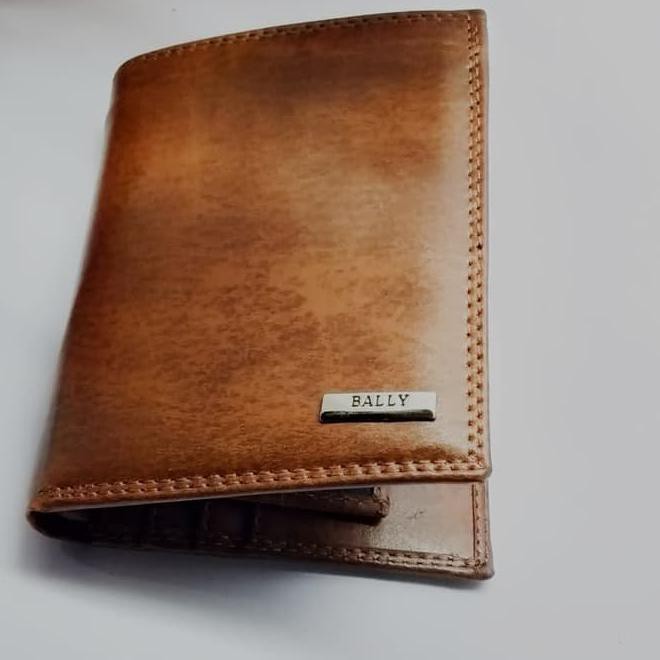 Qwzv Dompet Kulit Pria Bally / Dompet Pria Murah Original Harga Grosir - Boss Ck0T